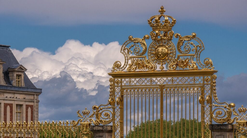 gate, ornament, artful, the palace of versailles, gate, gate, gate, gate, gate